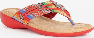 Minnetonka - Sandalias de dedo 'Silverthorne 360' en naranja