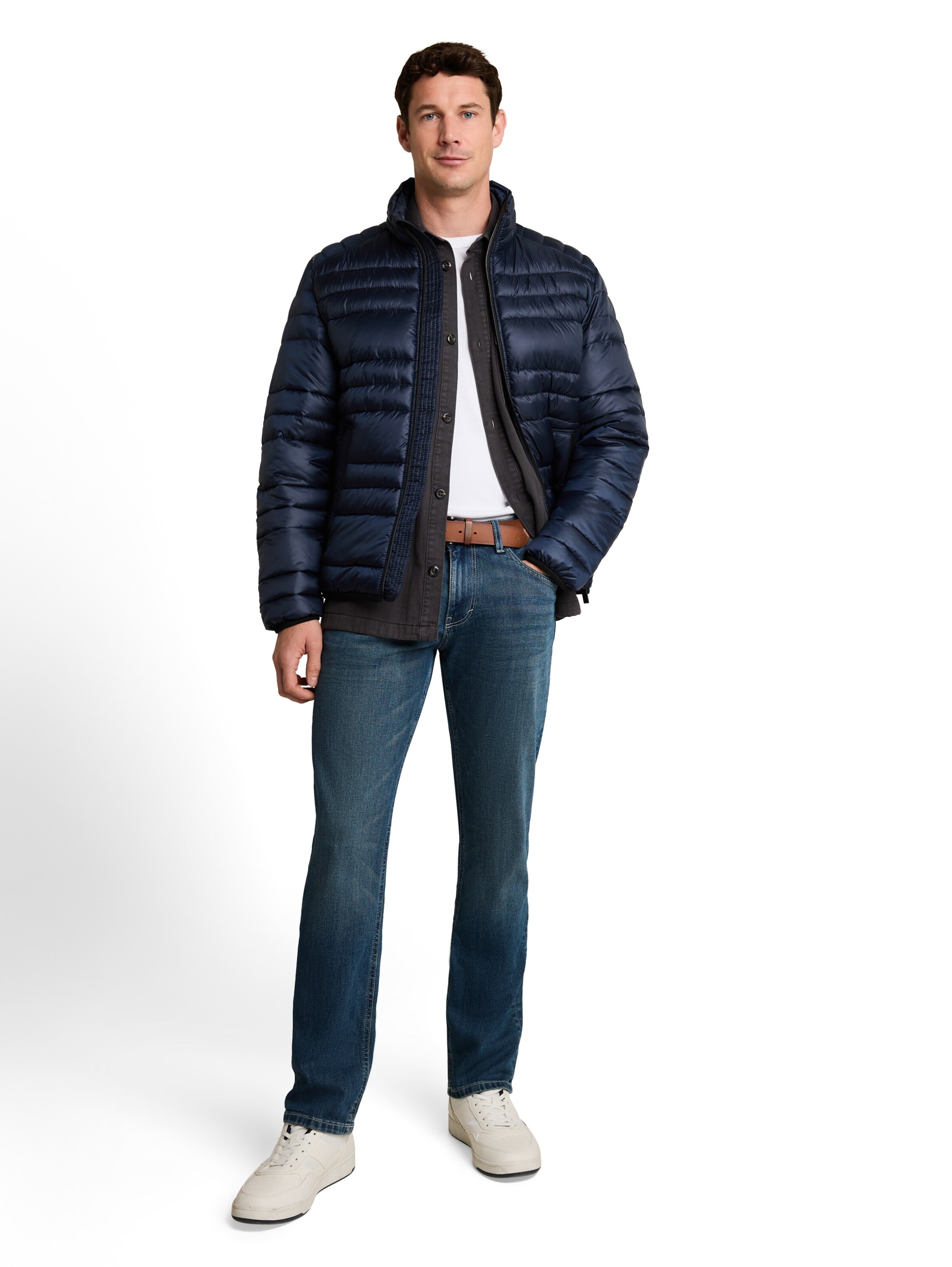 TOM TAILOR Tussenjas in Blauw