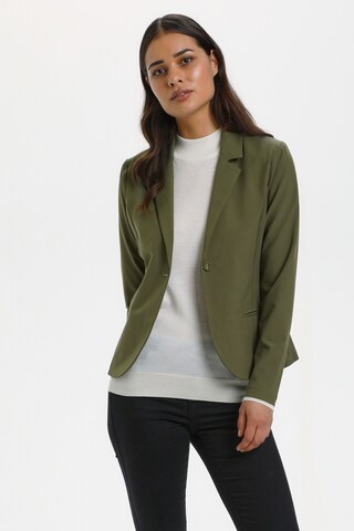 Blazer 'Jillian' di Kaffe in verde: frontale