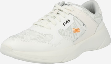 BOSS Orange Sneakers laag 'Dean' in Beige: voorkant