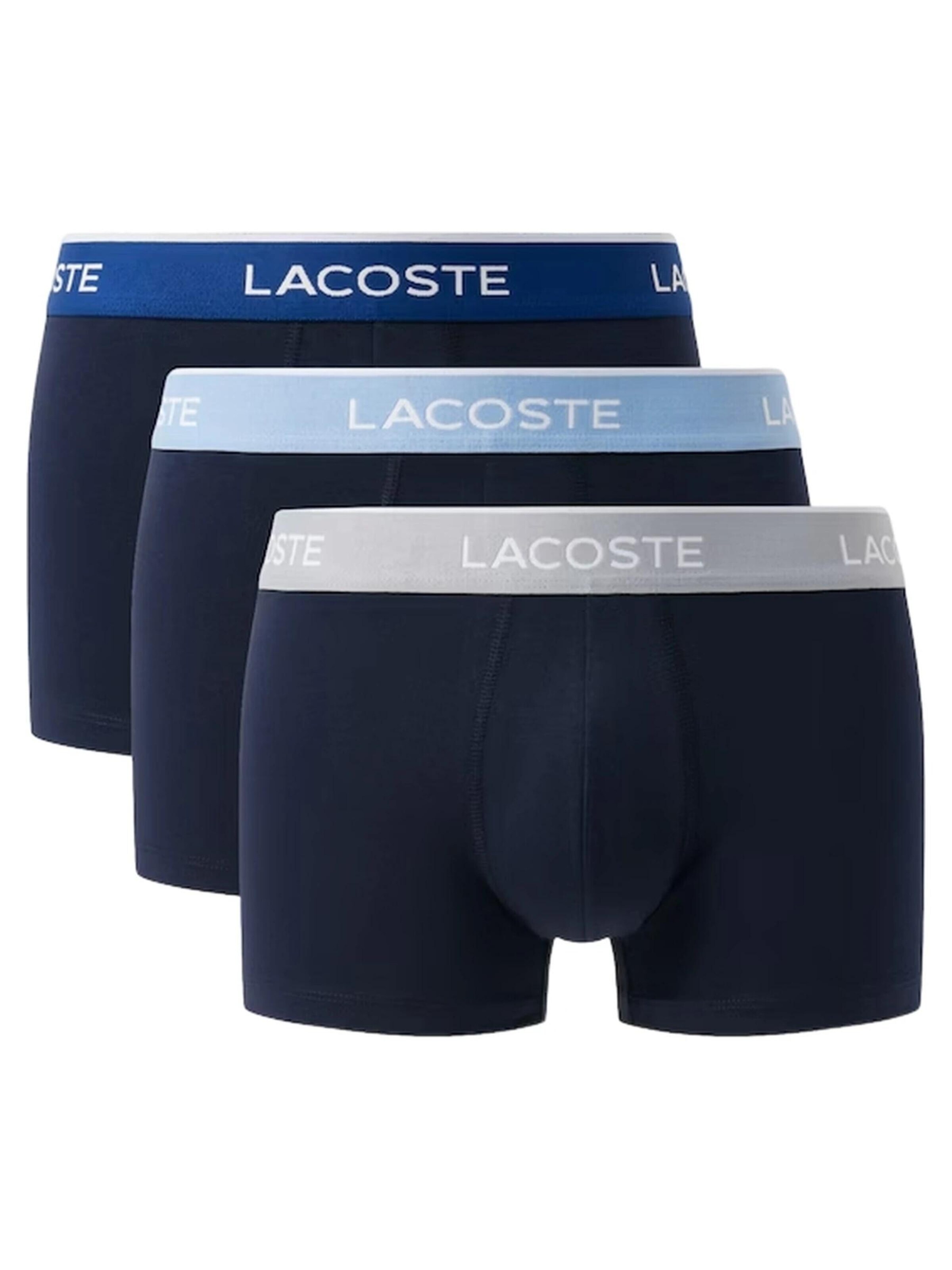 LACOSTE - Boxers em azul: frente