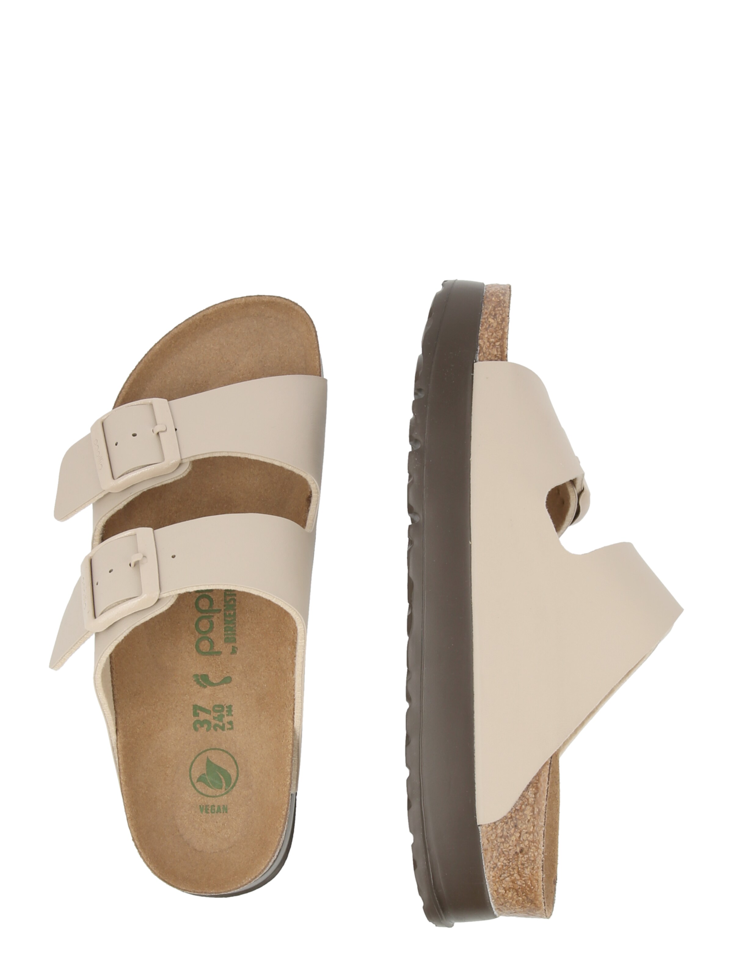 BIRKENSTOCK Muiltjes 'Arizona' in Beige