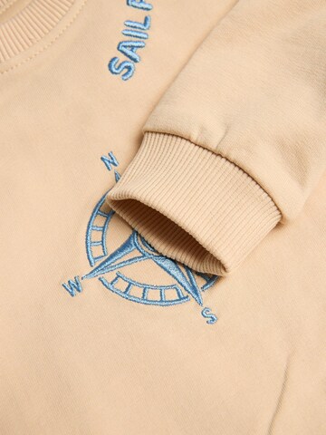 4PRESIDENT Sweatshirt 'Yens' in Brown