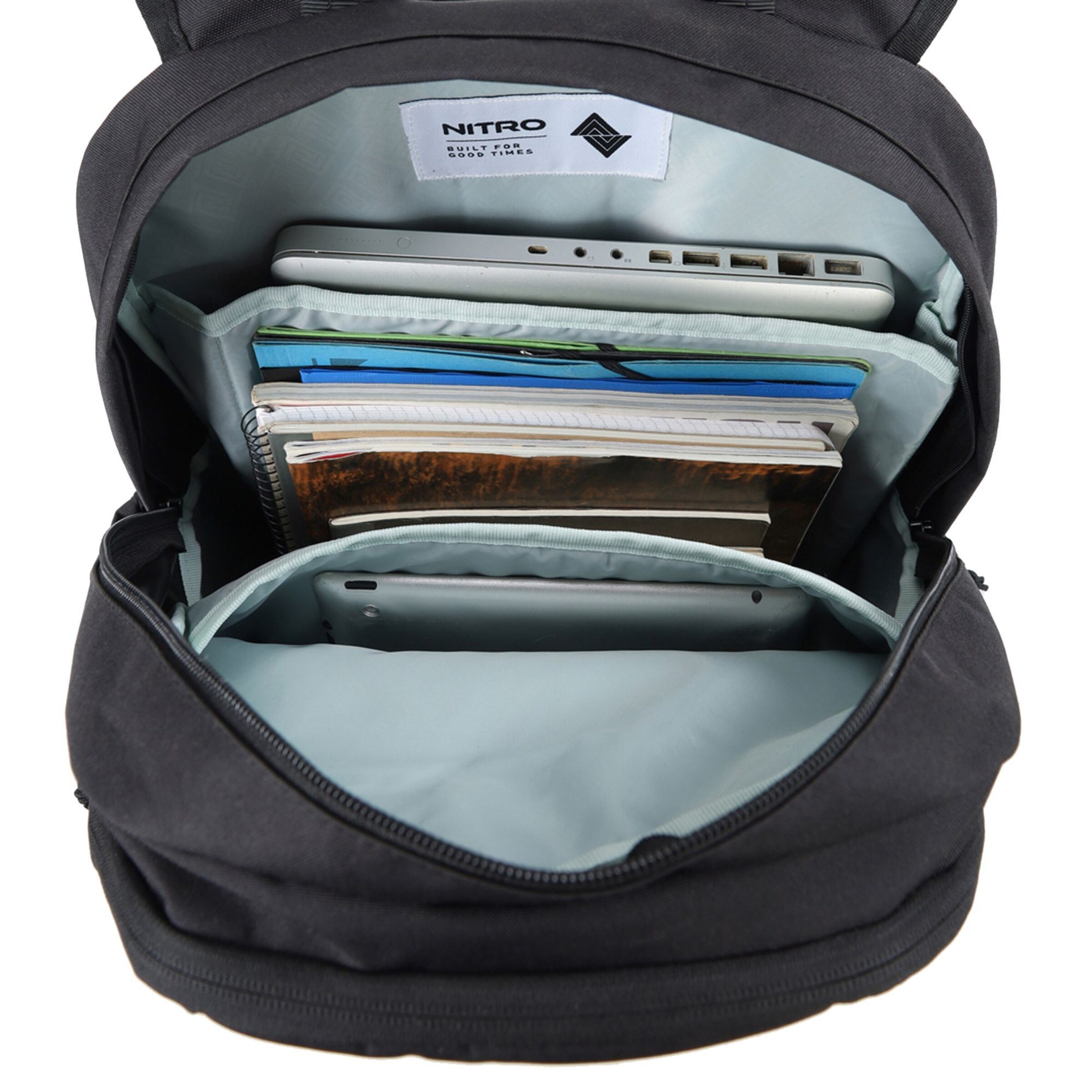 NitroBags Rucsack 'Future' in Schwarz