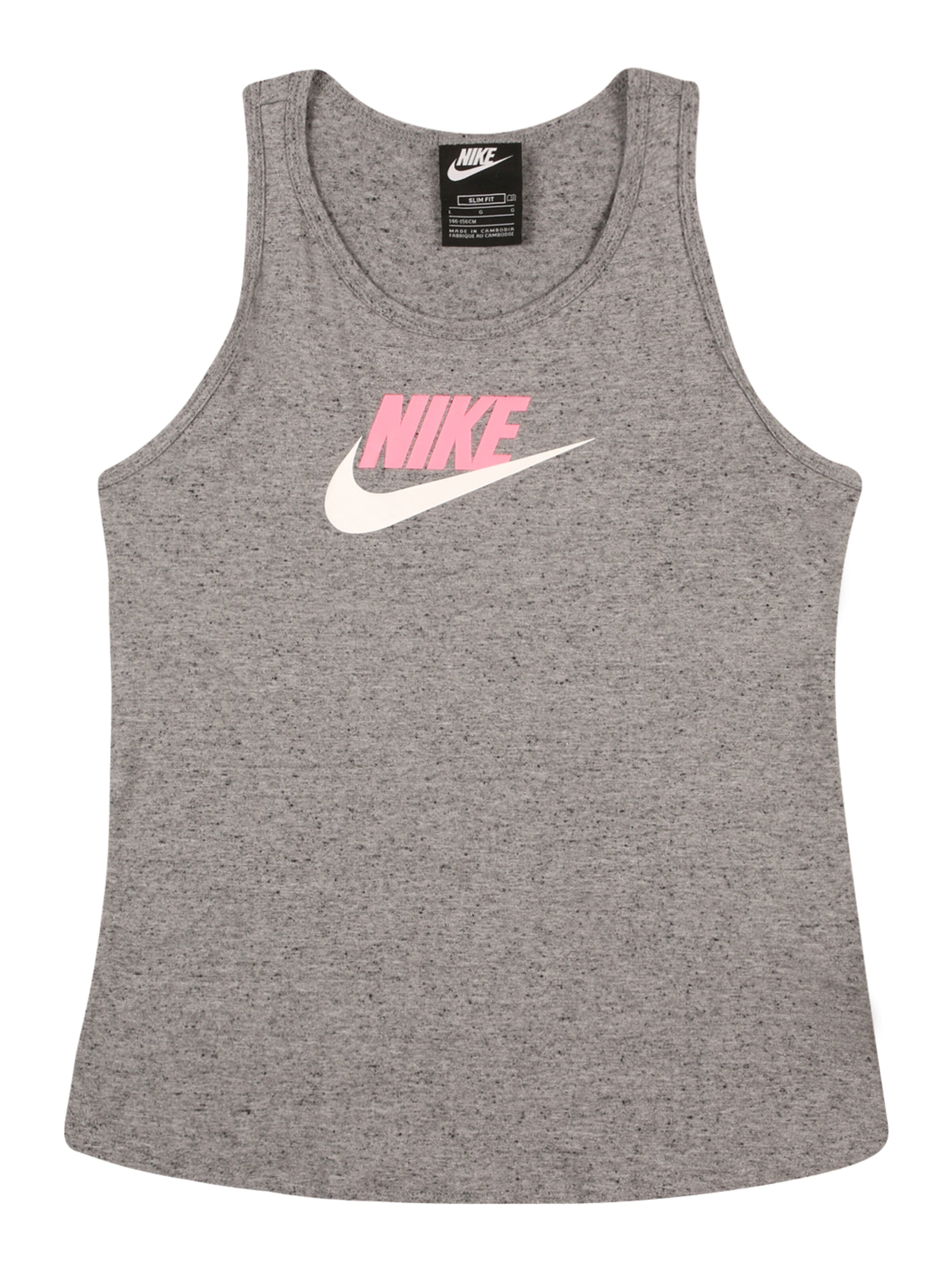 Top di Nike Sportswear in grigio: frontale