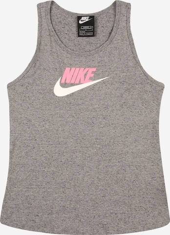 T-Shirt Nike Sportswear en gris : devant