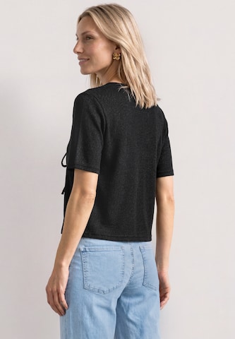 STREET ONE Knit Cardigan in Black