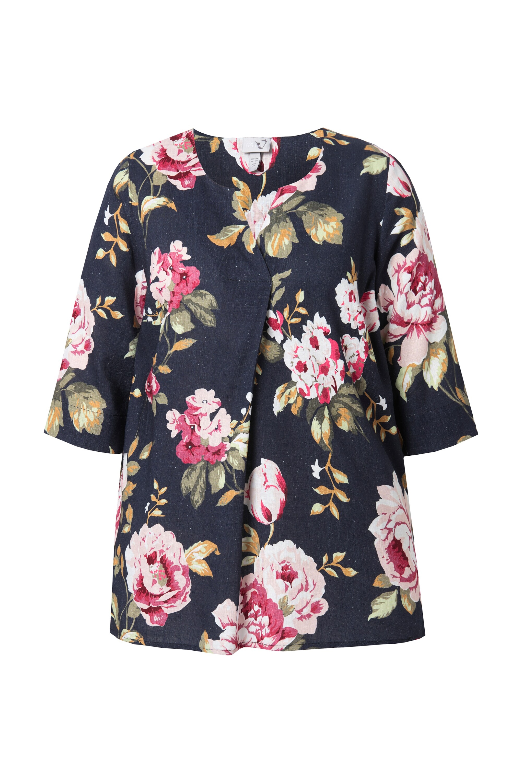 Ulla Popken Halenka – modrá: přední strana