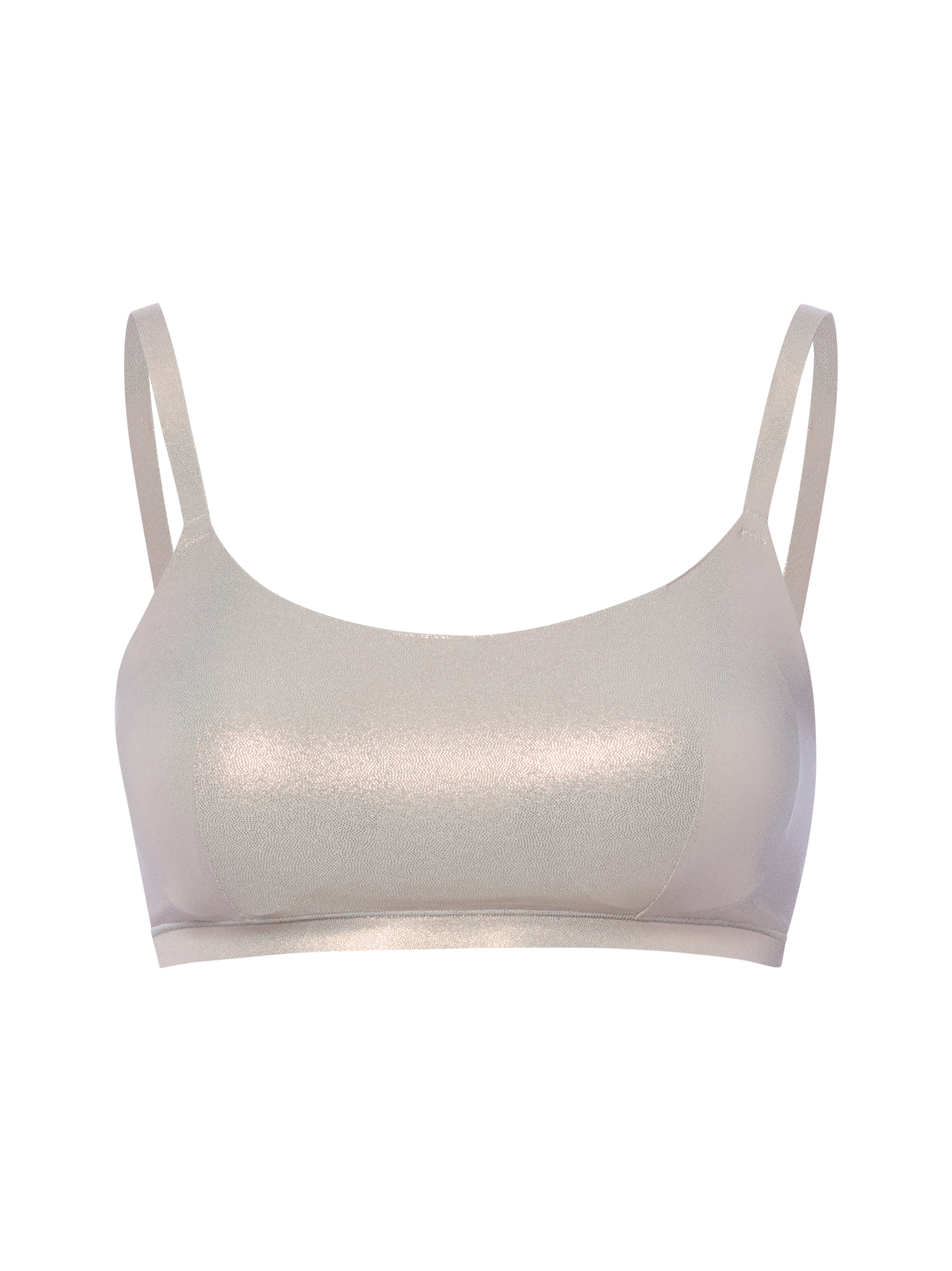 Chantelle Bustier BH in Silber: Vorderseite