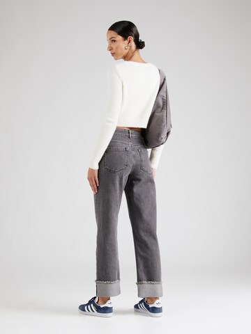 NÜMPH Ohlapna forma Kavbojke 'Toronto' | siva barva