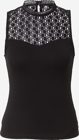 ABOUT YOU Top 'Corinna' in Black: front