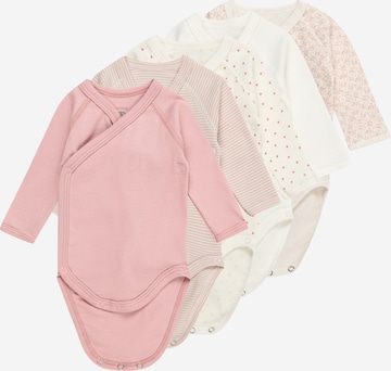 PETIT BATEAU Romper/Bodysuit in Pink: front