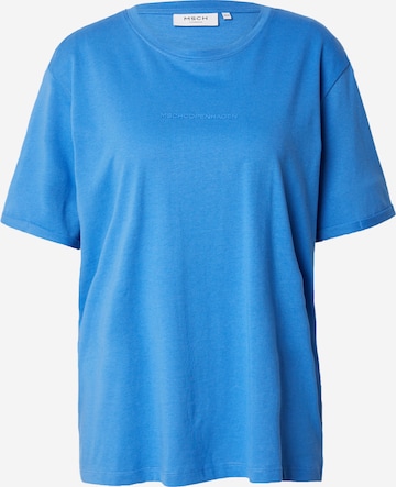 MSCH COPENHAGEN - Camiseta 'Terina' en azul: frente