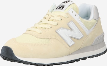 new balance Platform trainers in Yellow: front