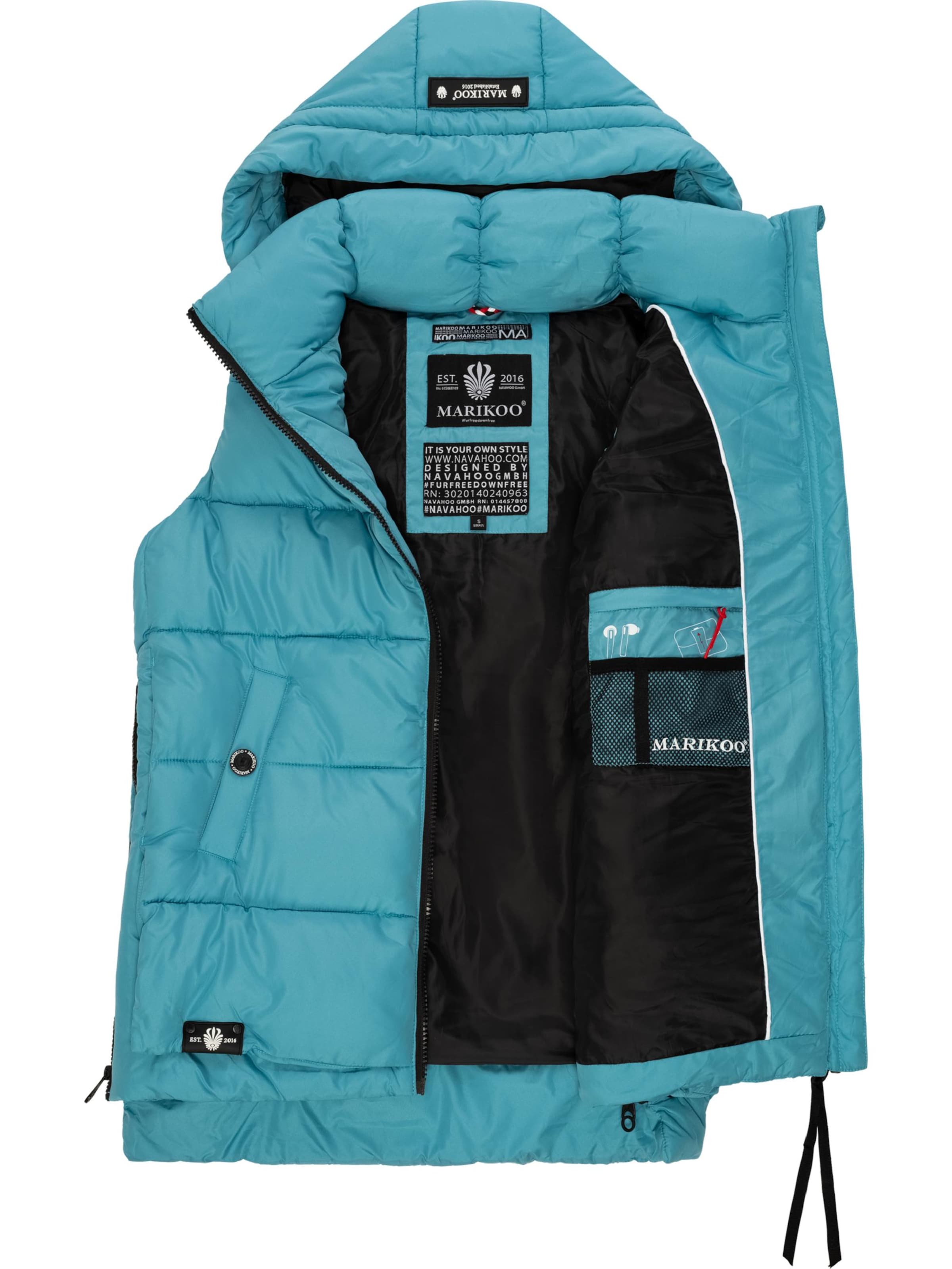 MARIKOO Bodywarmer &#x27;Zarinaa&#x27; in Blauw