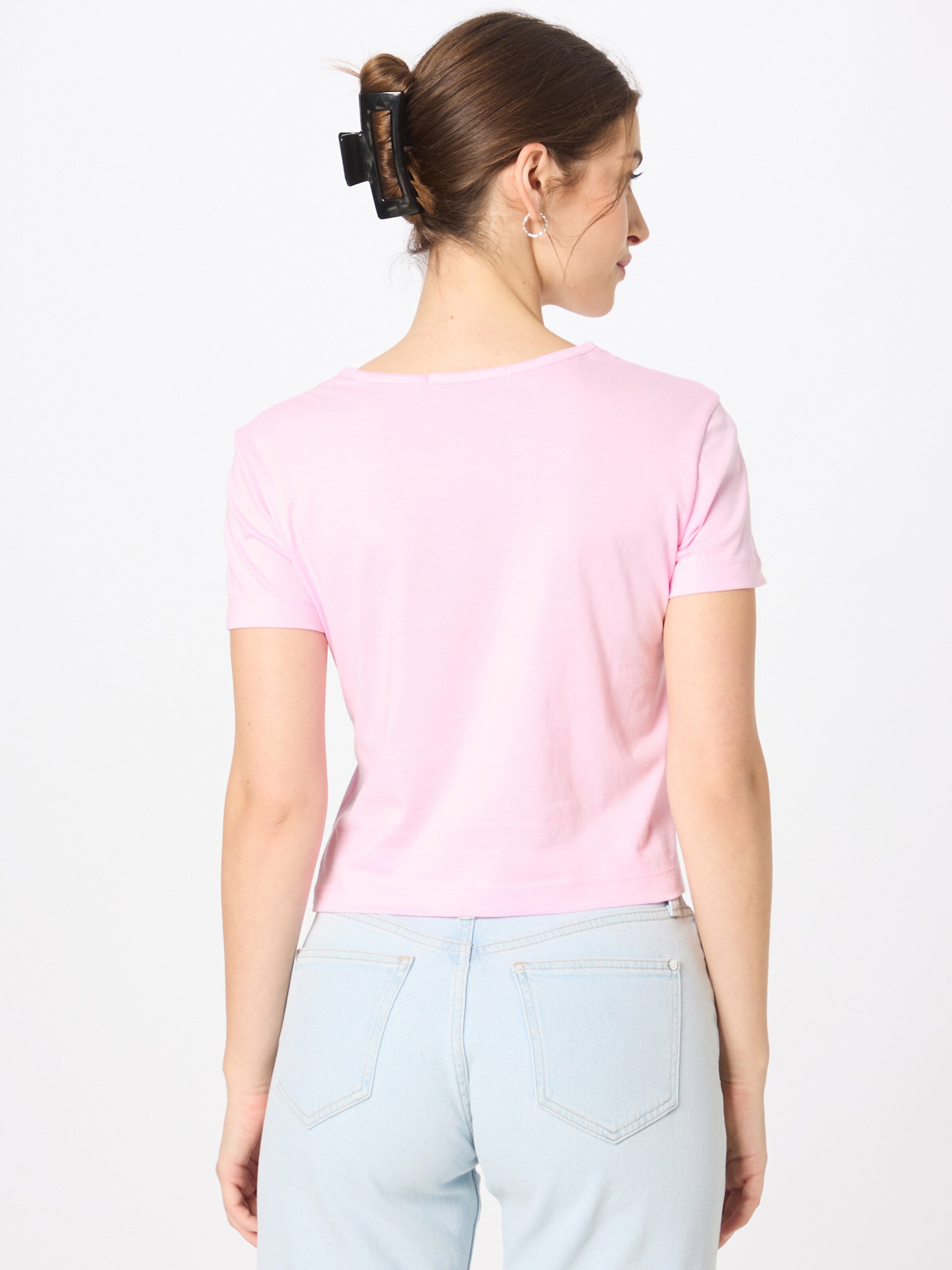 Frauen Shirts & Tops Calvin Klein Jeans T-Shirt in Rosa - ZA22297 Frauen Shirts & Tops Calvin Klein Jeans T-Shirt in Rosa - ZA22297