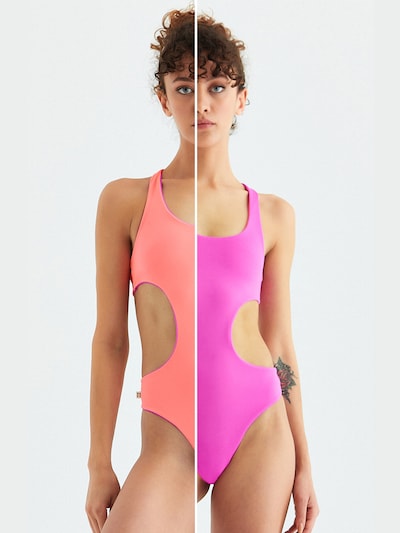 Rockupy Active Swimsuit 'Sakura' in Pink, Item view