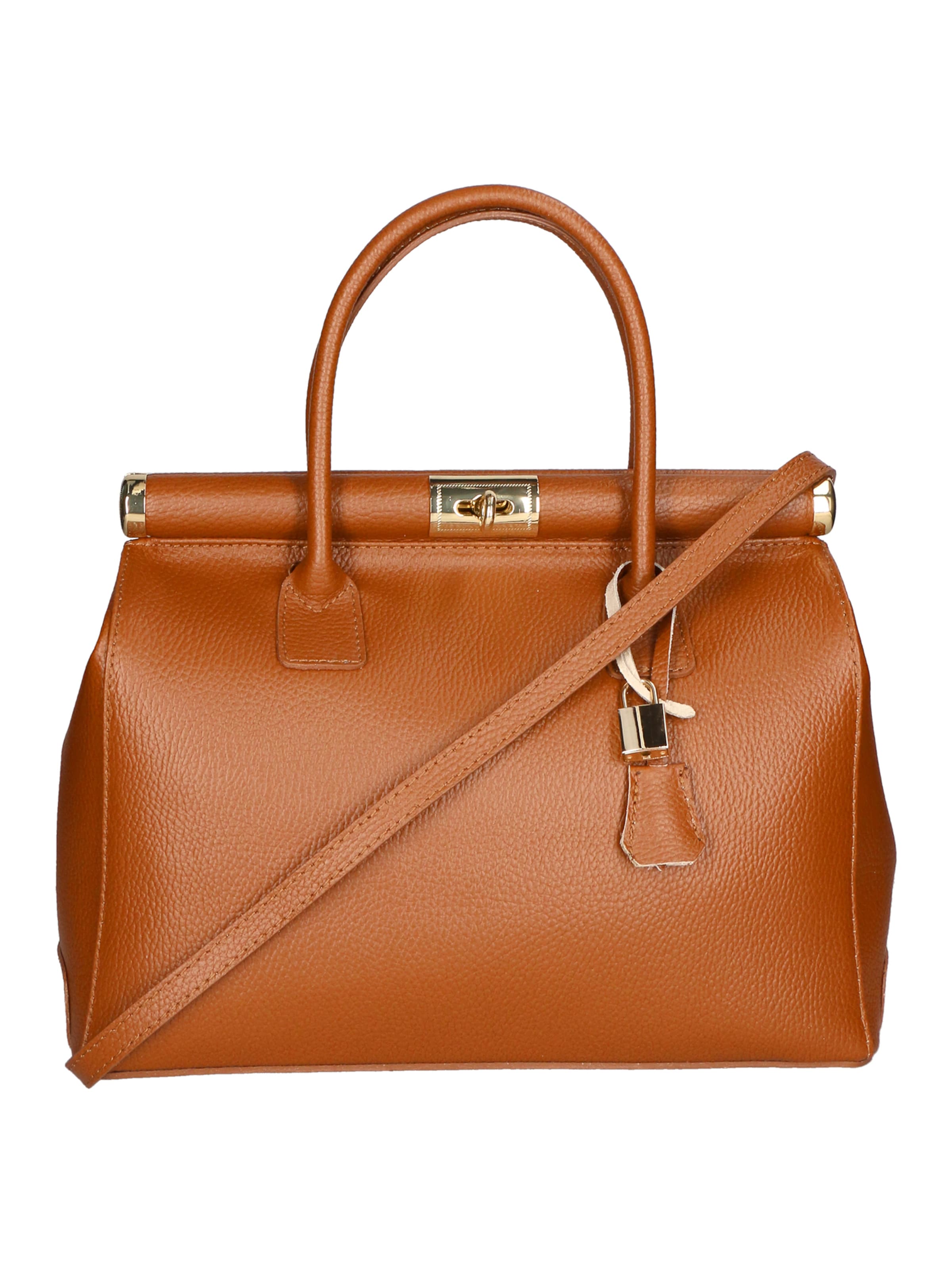 Borsa a mano di Gave Lux in marrone: frontale