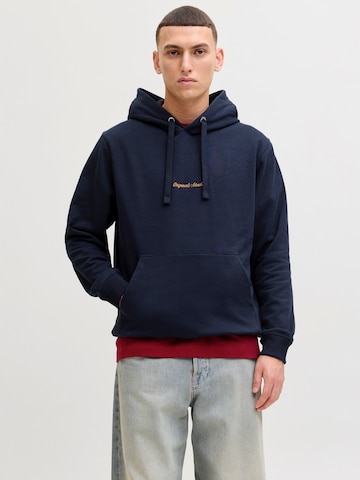 Sweat-shirt 'JORNorrebro' JACK & JONES en bleu : devant