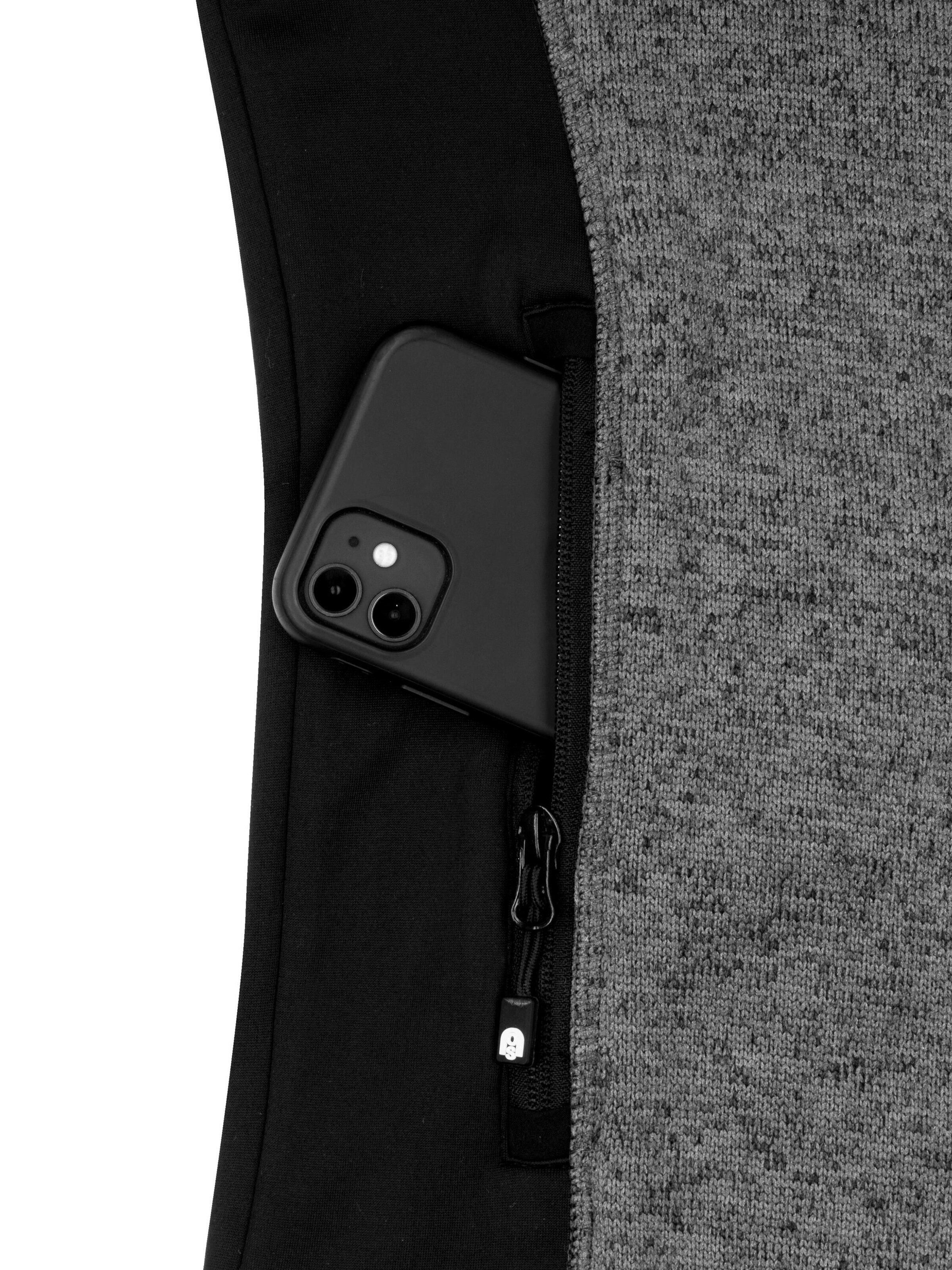 normani Fleece Jacket 'Wapusk' in Grey