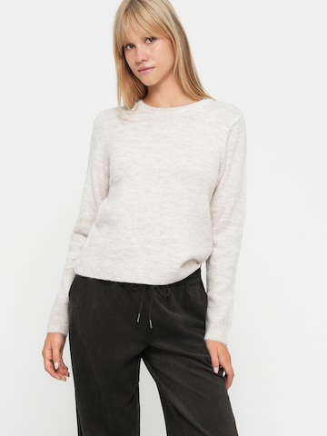 JDY - Pullover 'JDYMARINA' em bege