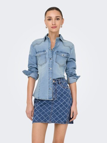 Camicia da donna 'JDYMoon' di JDY in blu: frontale