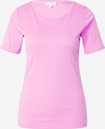 s.Oliver Shirt in Pink: Vorderseite