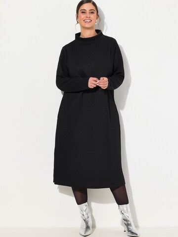 Ulla Popken Dress in Black: front