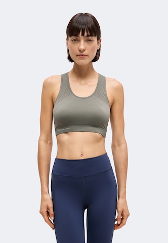 ENDURANCE - Soutien Bustier Soutien de desporto 'Querubin' em castanho: frente