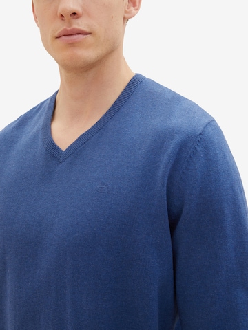 TOM TAILOR Regular fit Sweater in Blue
