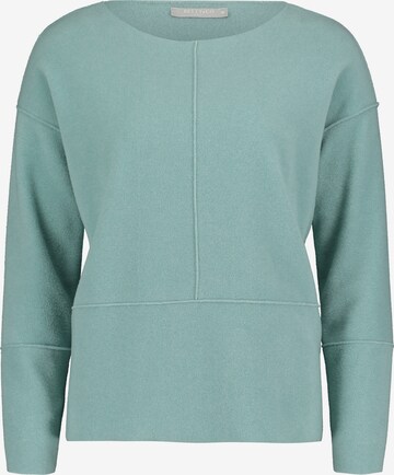 Betty & Co Zip-Up Hoodie in Blue: front