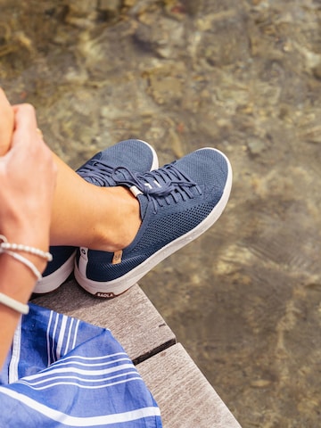 SAOLA Lace-up shoe 'Cannon Knit 2.0 W Blue' in Blue