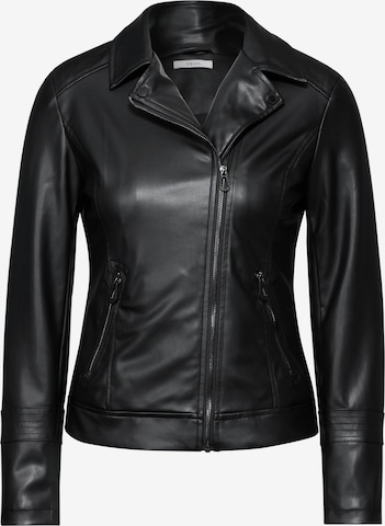 Bikerjacke Cecil Kunstlederjacke Mit Kapuze Schwarz