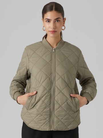 VERO MODA - Chaqueta de entretiempo en verde: frente