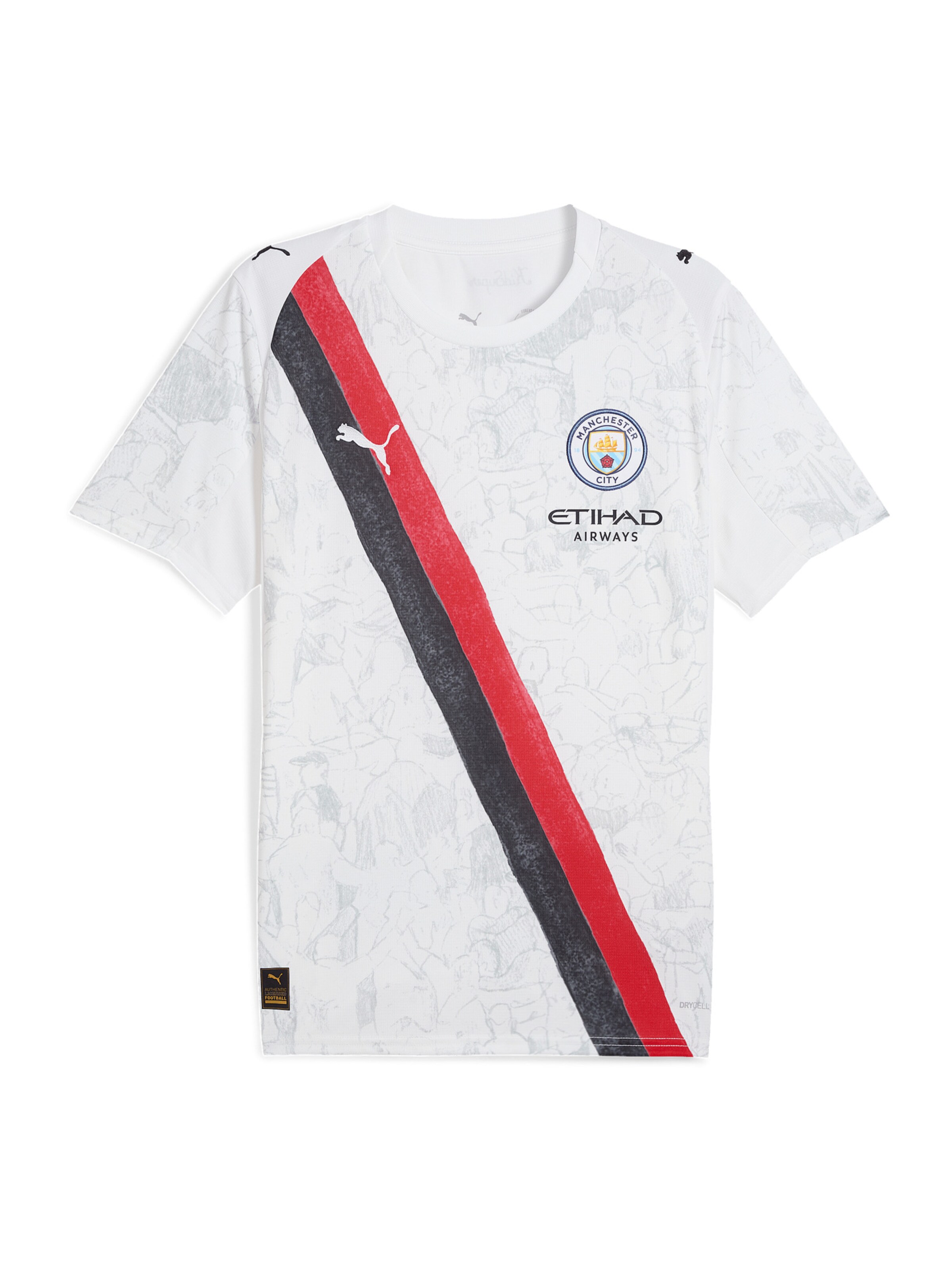 PUMA Trikot in Weiß: Vorderseite