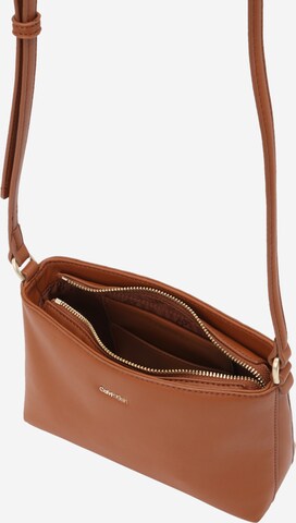 Calvin Klein Crossbody Bag 'Must' in Brown