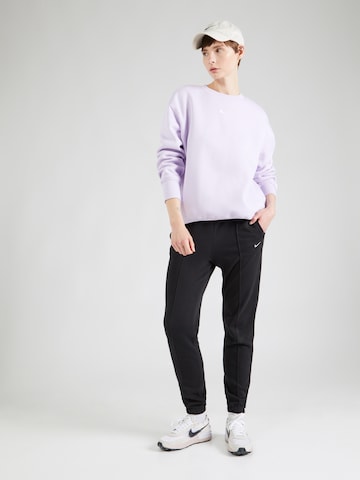 Nike Sportswear Bluzka sportowa 'PHOENIX FLEECE' w kolorze fioletowy