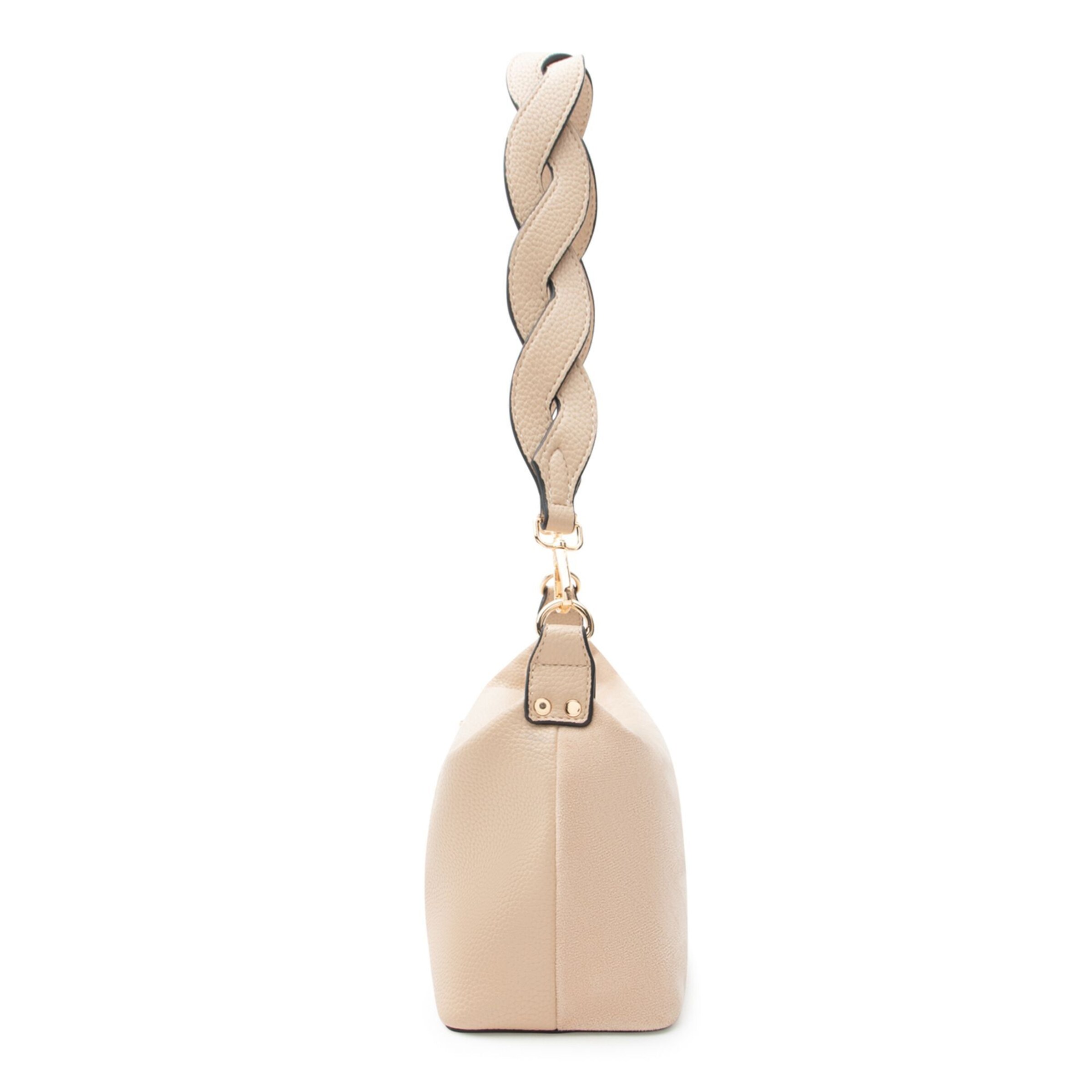 Borsa a spalla 'Resi ' di L.CREDI in beige