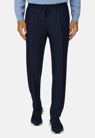 Boggi Milano Slimfit Broek in Blauw: voorkant