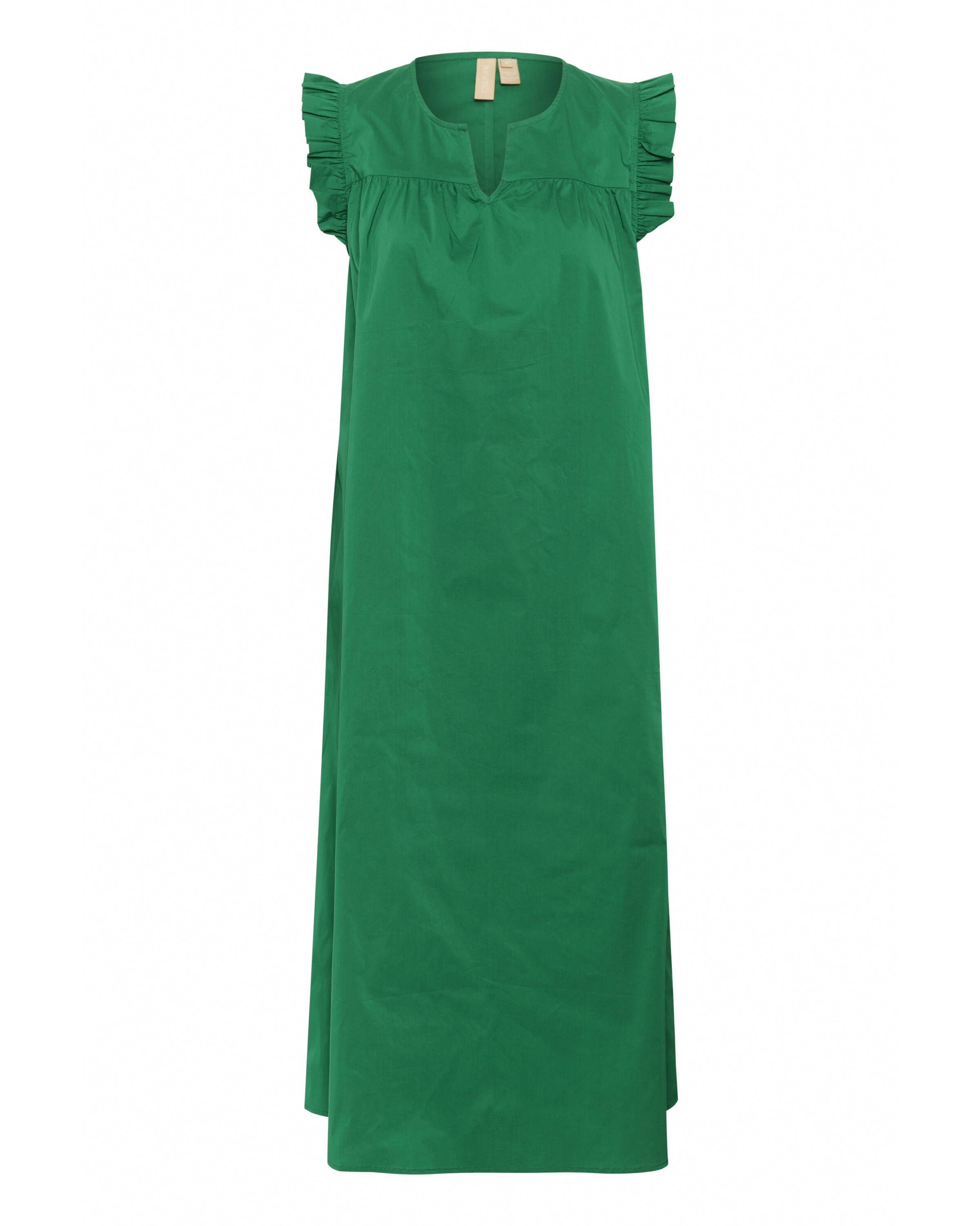 CULTURE Jurk 'Berri Antoinett' in de kleur Groen, Productweergave