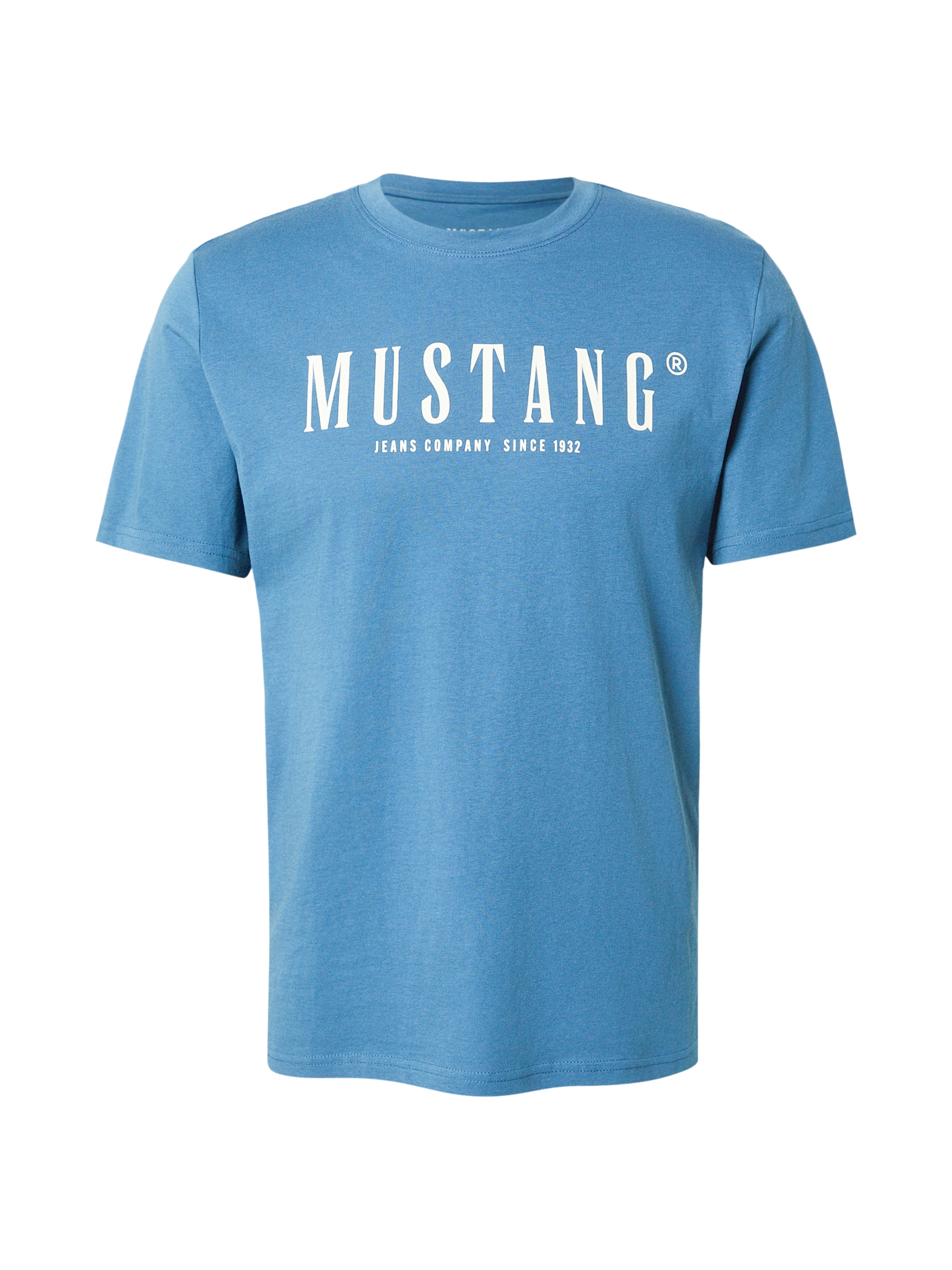 MUSTANG Футболка 'AUSTIN' в Синий: спереди