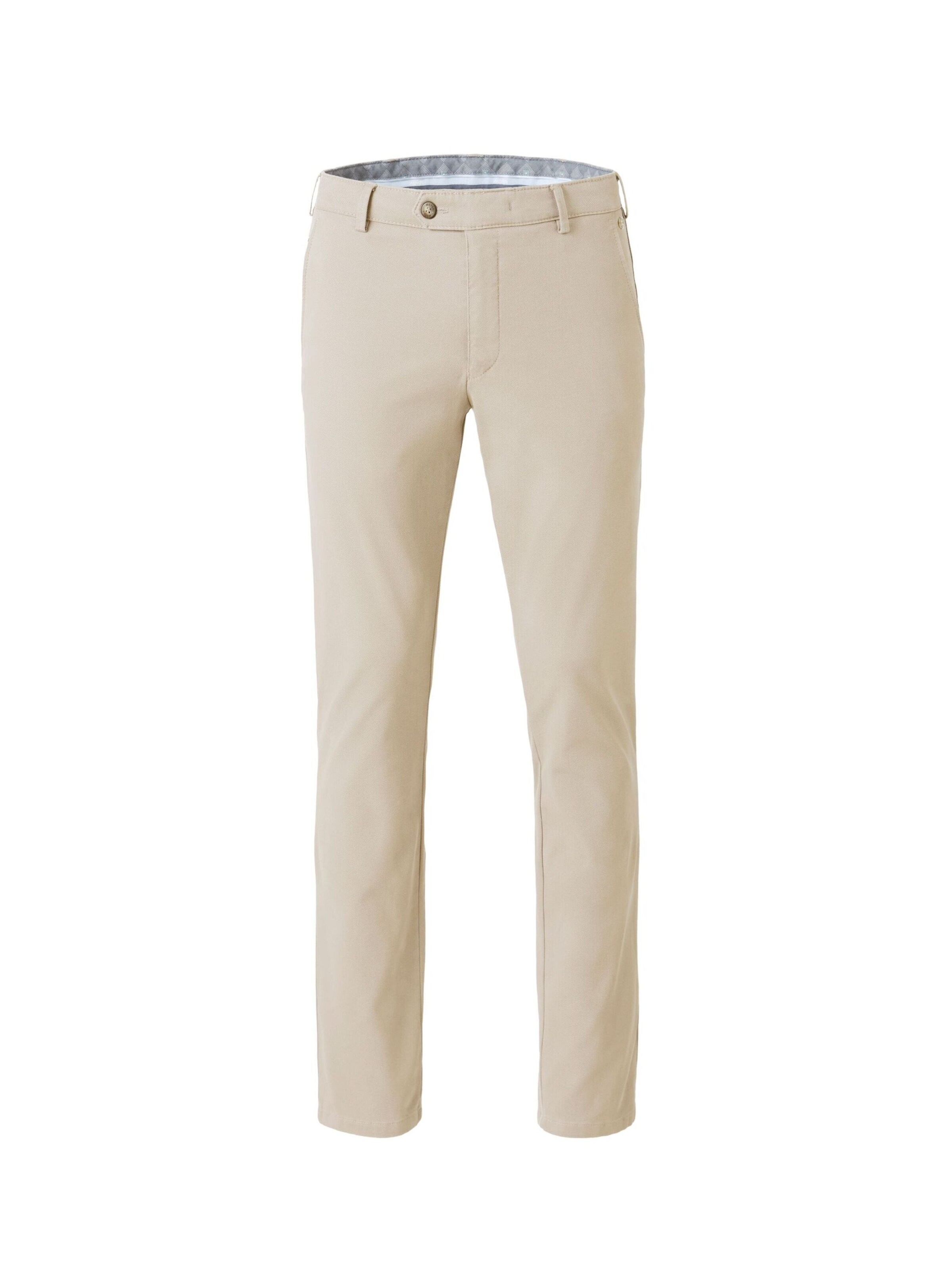 Pantalon chino 'Bonn' MEYER en beige : devant
