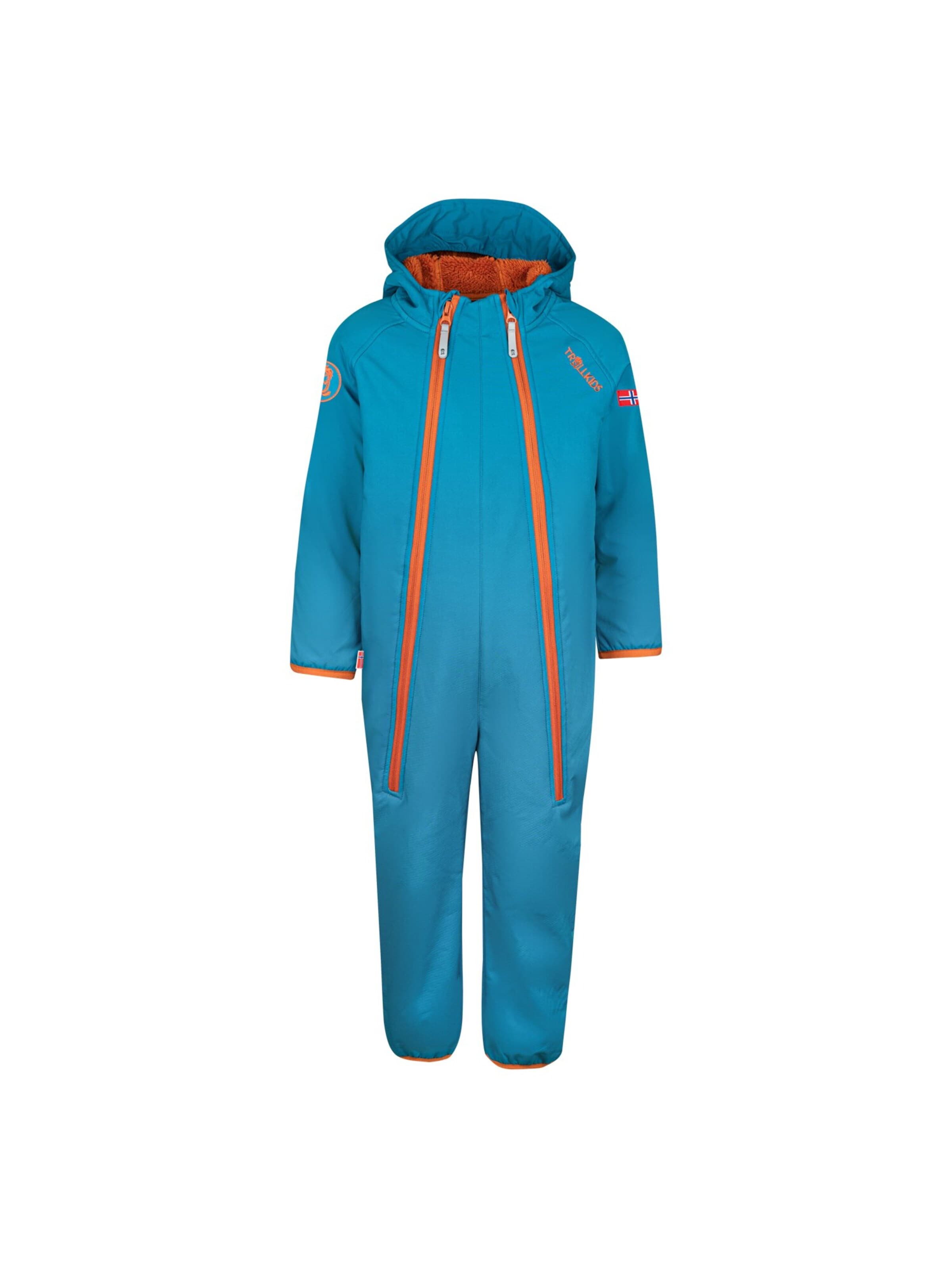 TROLLKIDS Dungarees in Blue: front