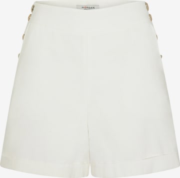 Morgan Regular Trousers 'SHIZU' in White: front