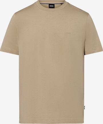 T-Shirt 'Thompson' BOSS en beige : devant