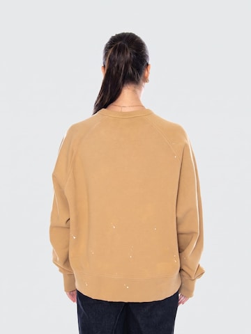Felpa 'W' PAINTER SWEAT DUSTY H BROWN' di Carhartt WIP in marrone