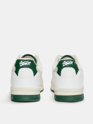 Baskets basses Pull&Bear en blanc