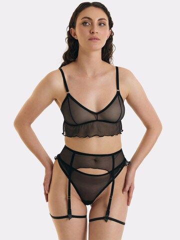 Erlich Textil - Ligas 'Iconic' em preto: frente