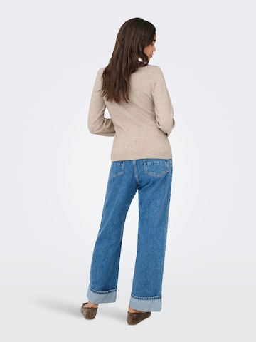 ONLY Strickjacke 'ONLKATIA' in Beige