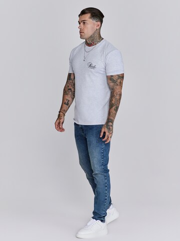 Maglietta 'Marl' di SikSilk in grigio